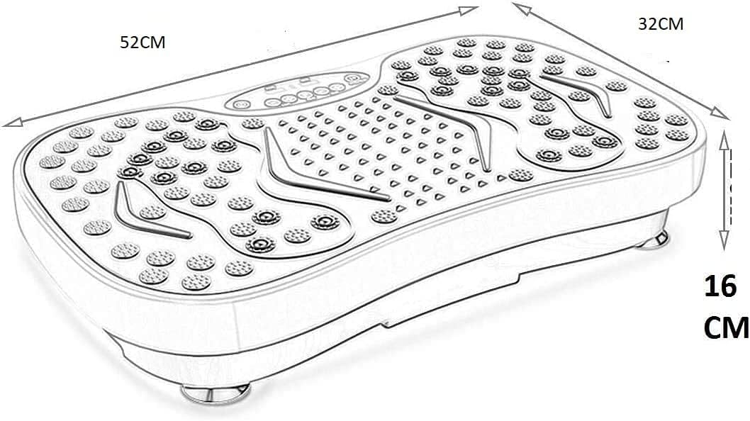 🔥 Thetechmart™ Vibration Plate – Heavy Duty Fat-Burning Machine