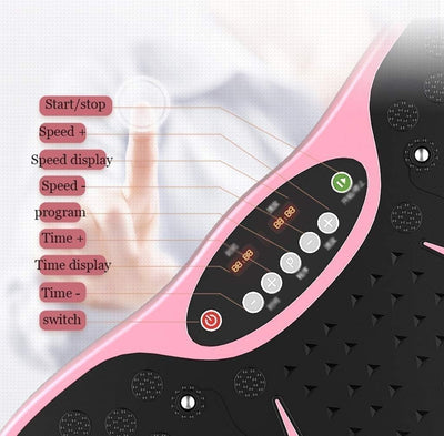 🔥 Thetechmart™ Vibration Plate – Heavy Duty Fat-Burning Machine