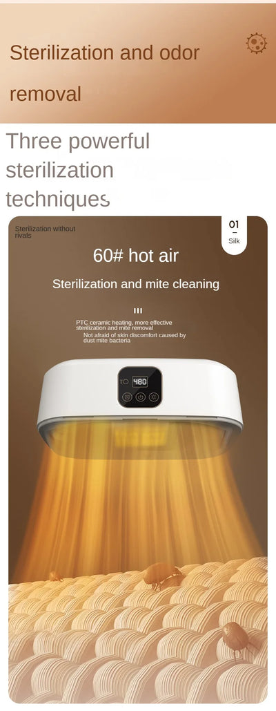 Compact Portable Clothes Dryer – Remote-Controlled